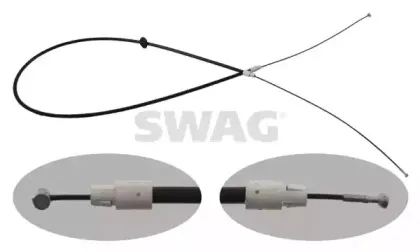 10 93 4911 SWAG Трос, стояночная тормозная система 10 93 4911 SWAG Трос, стояночная тормозная система